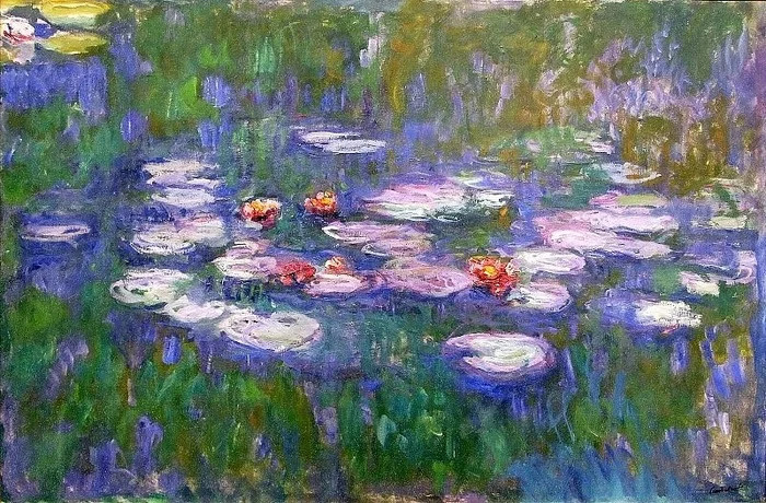 Моне "Кувшинки"