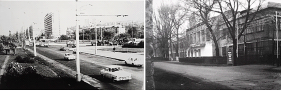 днепропетровск, набережная и ГПТУ№3 1973г.