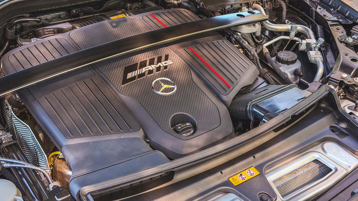 Новый мотор Mercedes-AMG GLC 53 Coupe