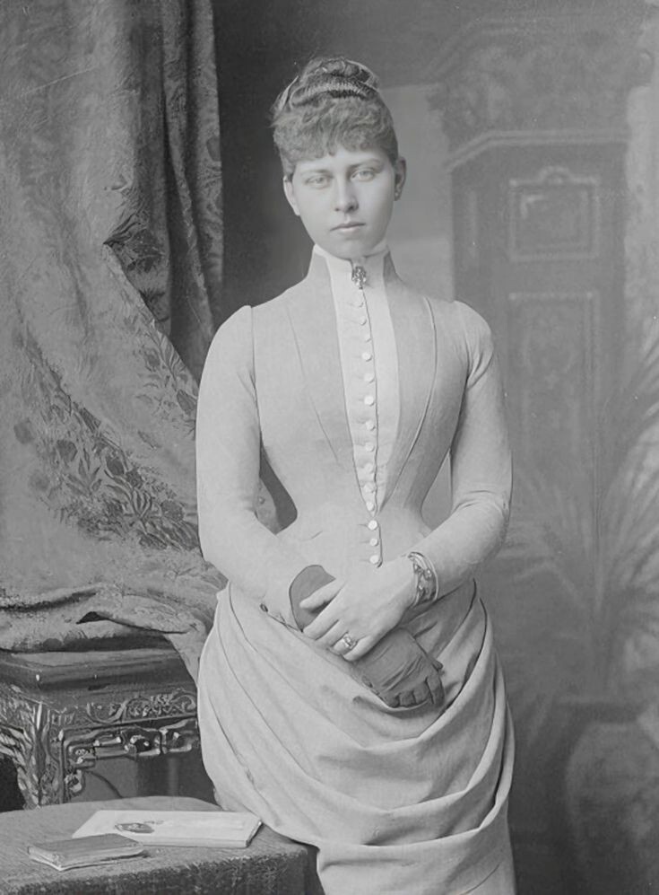 Princess Viktoria of Prussia, late 1880s