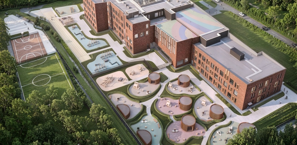 Владимир Ефимов: строительство образовательного комплекса на 975 мест на западе столицы завершено более чем наполовину