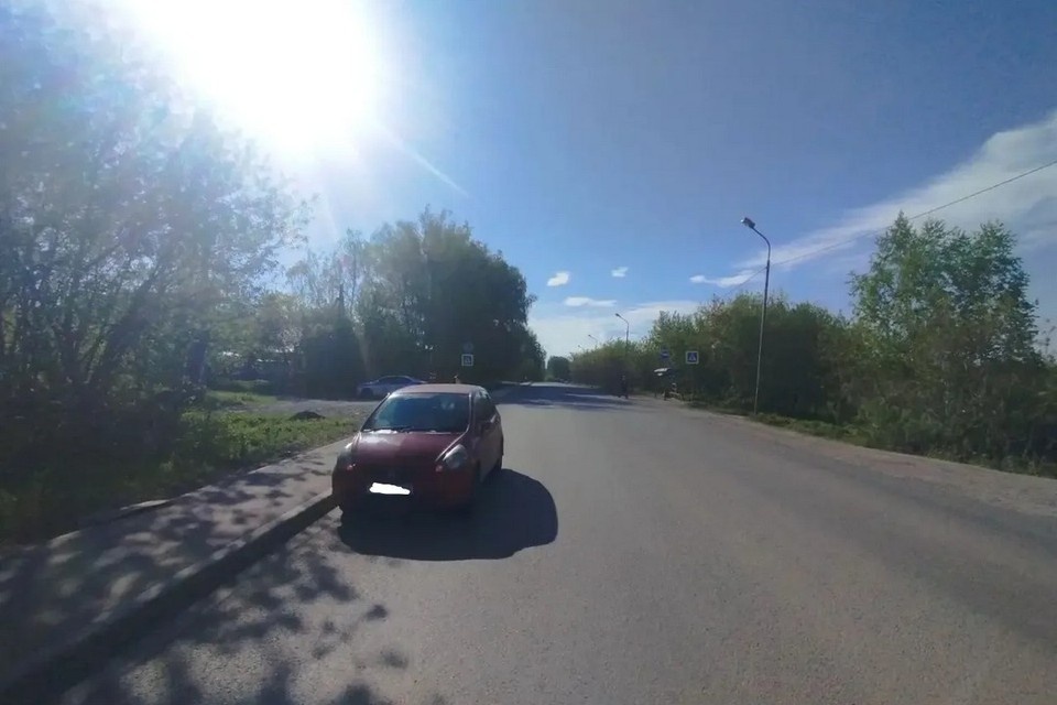    Пятилетнюю девочку сбили в Новосибирске. Фото: ГАИ Новосибирска