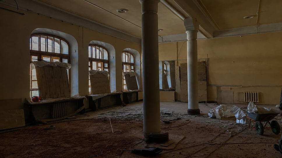 Первый этаж Камерного театра, фойе.📷Фото: Ольга Воробьева