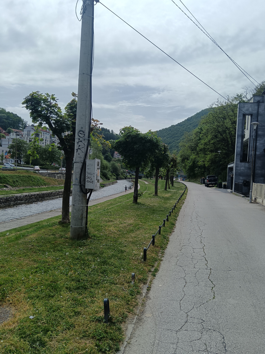Великий парк в Ужице. Фото автора.