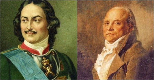 Пётр I и Матвей Гагарин Фото из открытого доступа