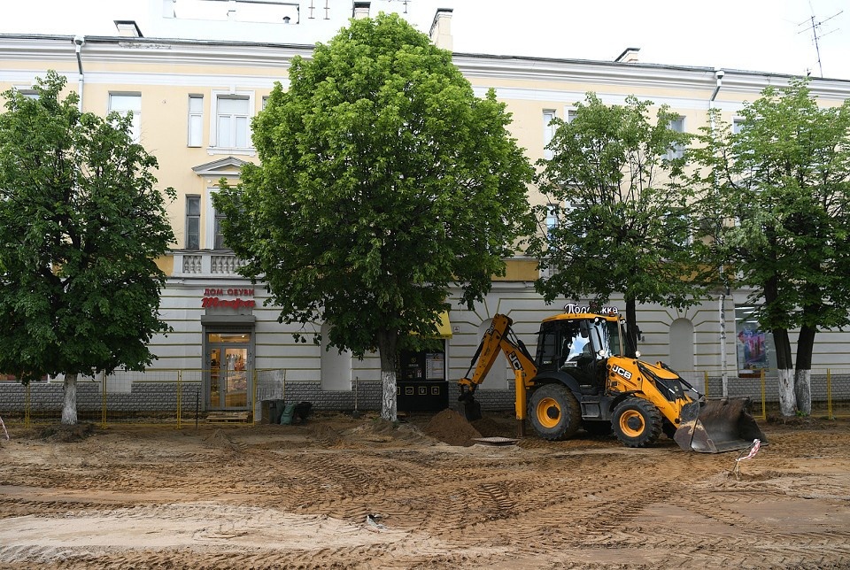    Старую плитку сняли. ПТО