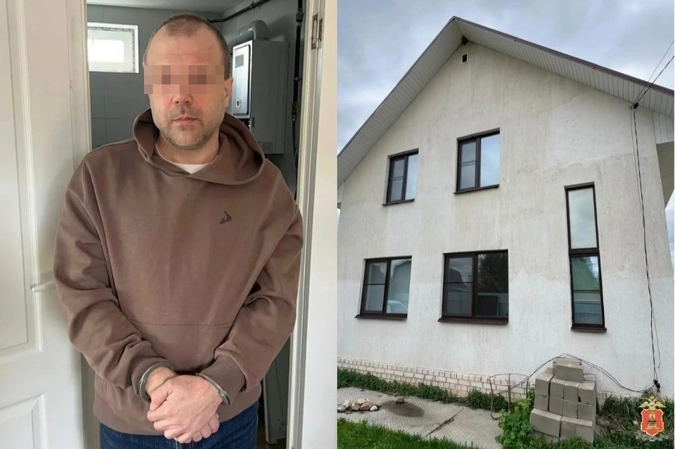    Ранее судимый 43-летний гражданин арендовал частный дом, где в одиночку изготавливал запрещенные вещества. Фото: МВД Тверской области.