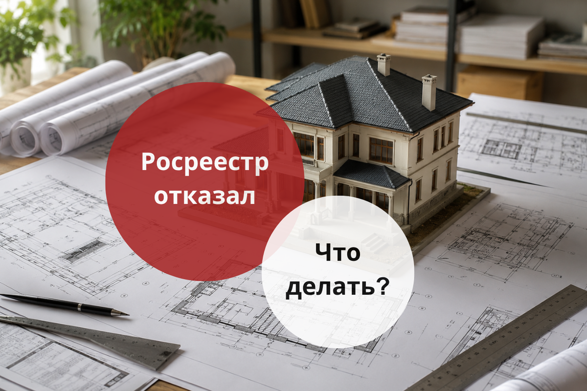 Росреестр отказал — что делать? / Правовой центр «Два М»