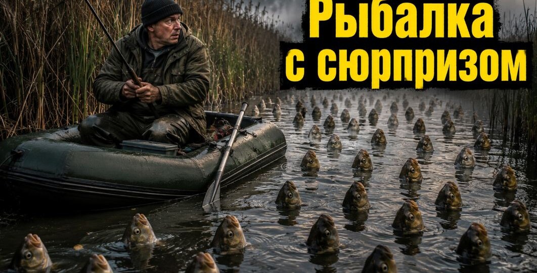 Рыбак объяснил, почему надо уносить ноги с реки, если караси начинают массово всплывать