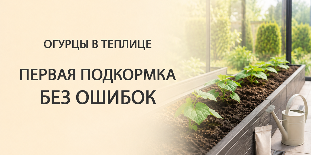 Первая подкормка огурцов после высадки в теплицу: когда и чем подкормить без перекорма