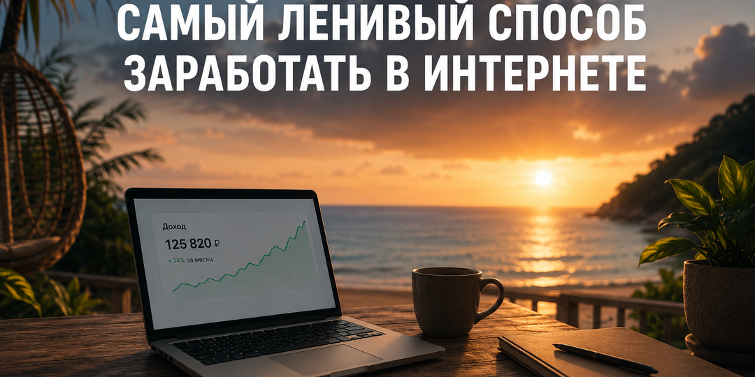 Самый ленивый способ заработать в интернете