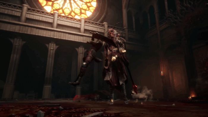 Gif картинка "Отрывок из трейлера игры Morbid: The Lords of Ire"