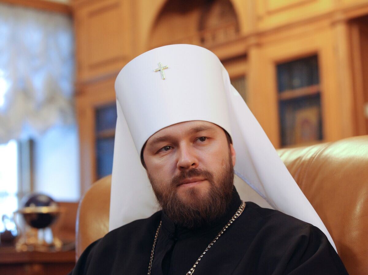    Председатель Отдела внешних церковных связей Московского патриархата митрополит Волоколамский Иларион | © РИА Новости / Владимир Федоренко