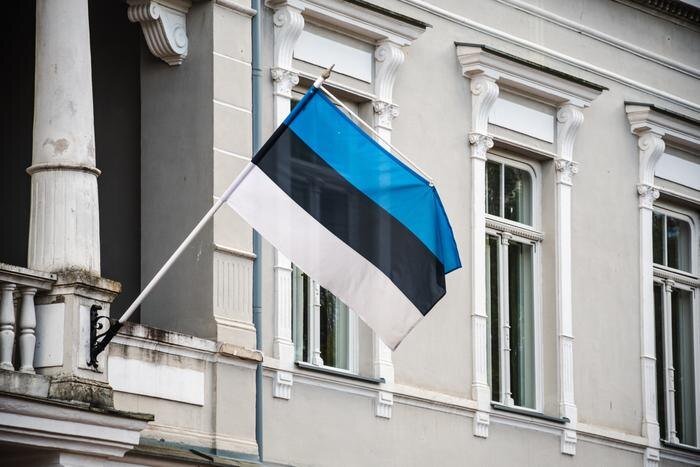 Флаг Эстонии. Обложка © Shutterstock / FOTODOM / Michele Ursi