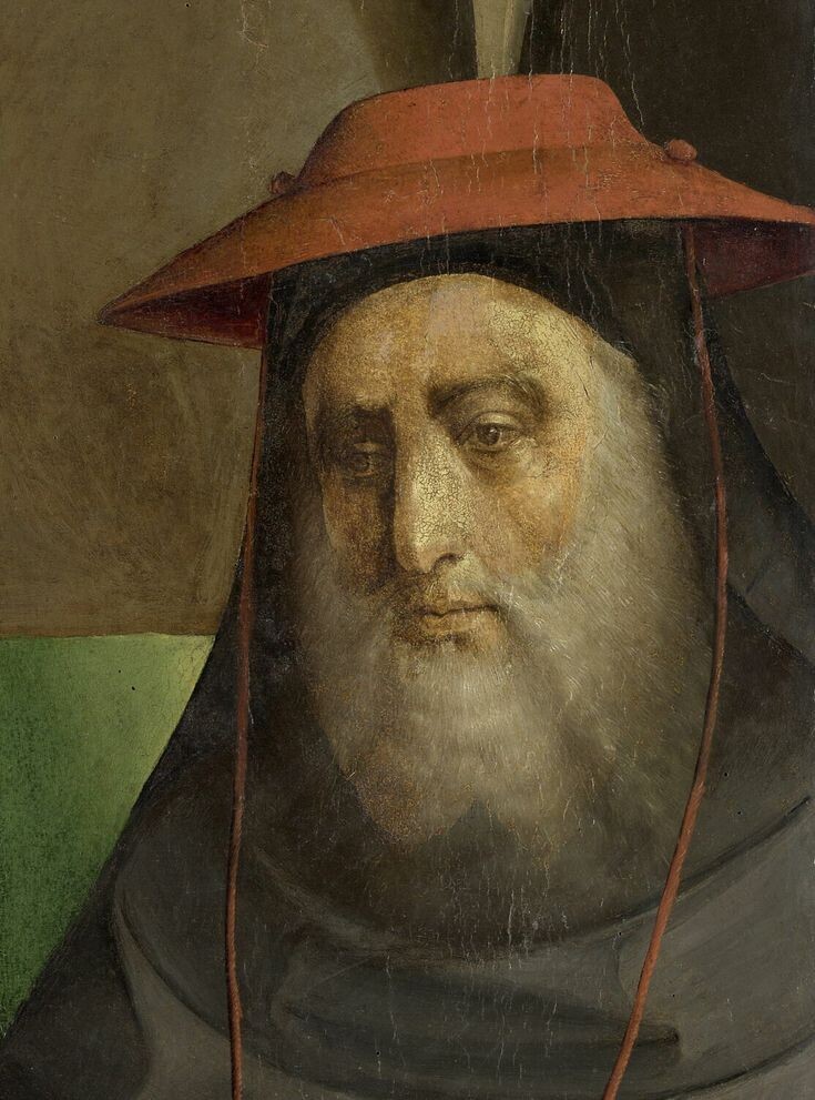 «Портрет кардинала Виссариона Никейского». Юстус ван Гент, ок. 1473–1476.