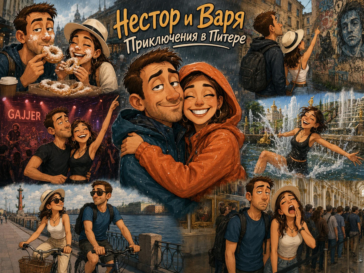 Нестор и Варя (серия №2). Приключения в Питере