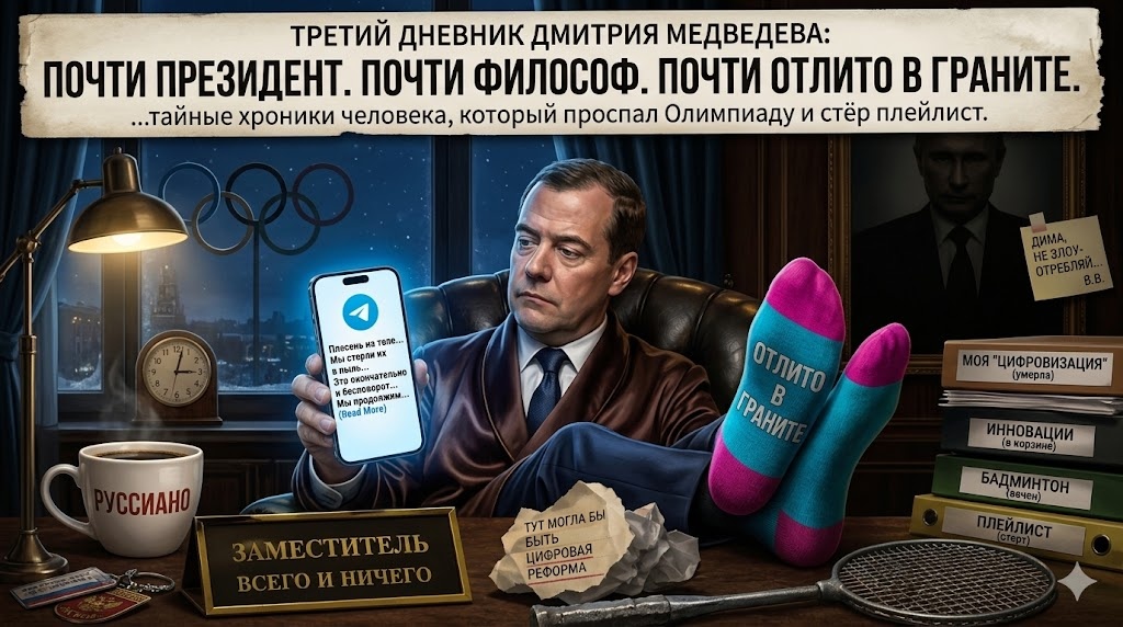 Дневник Дмитрия Медведева