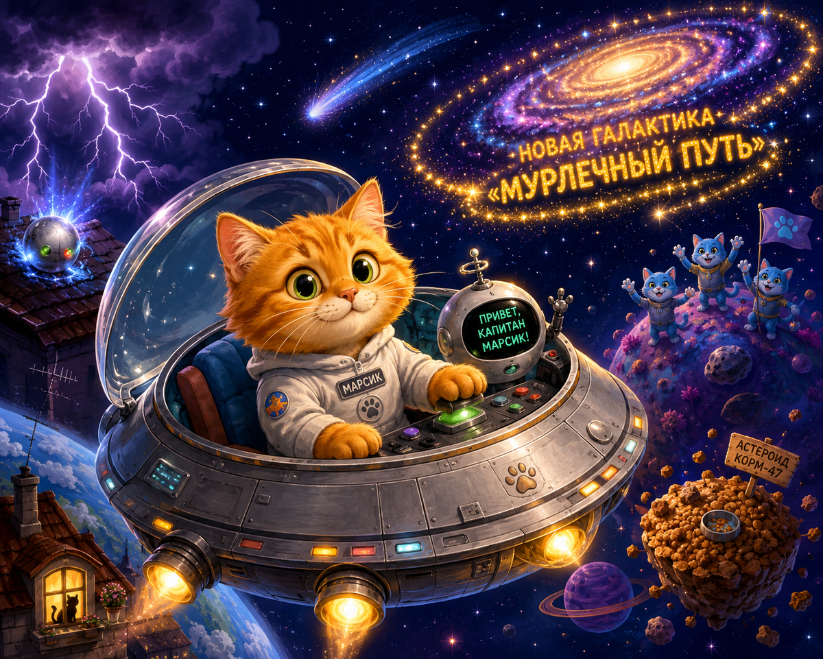 Сказка про котика 