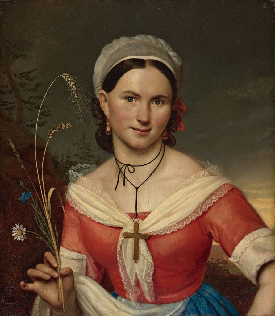 "Портрет танцовщицы Екатерины Александровны Телешовой" 1828г.