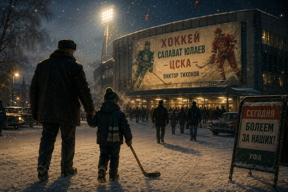 «Когда выходит “Салават”, весь город начинает дышать одним ритмом.»© Александер Арсланов