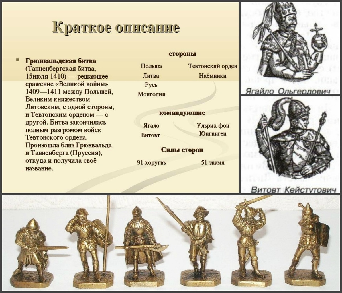 Солдатики Публия. Военно-историческая миниатюра. 
 PTS-4029 - Польско-литовское войско. Грюнвальд. 
