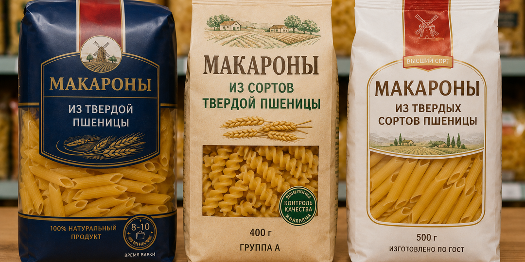 «Макароны из твердых сортов пшеницы»: ошибка на упаковке или язык, который победил ГОСТ?