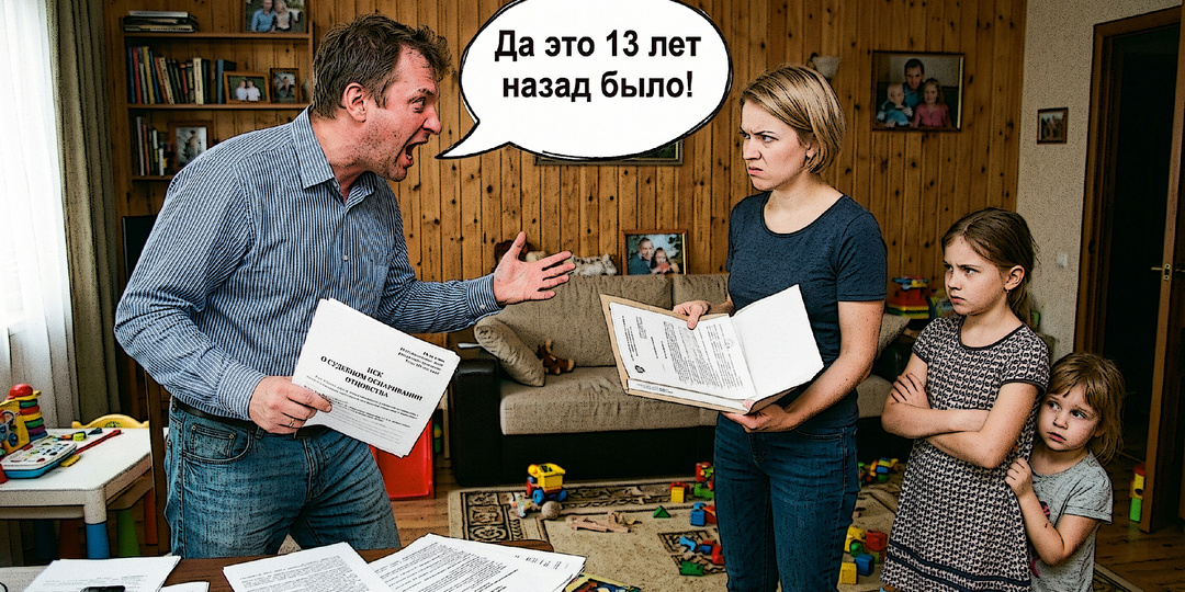 Пришел иск от бывшей на отцовство сына! А у меня уже жена и двое детей...