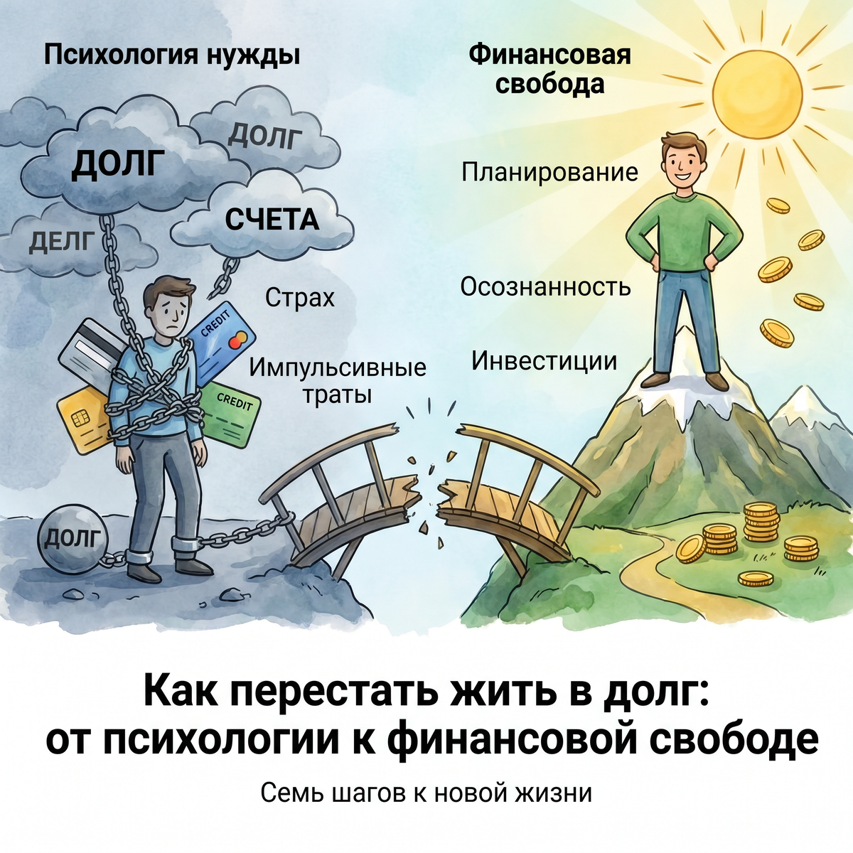 Как перестать жить в долг?