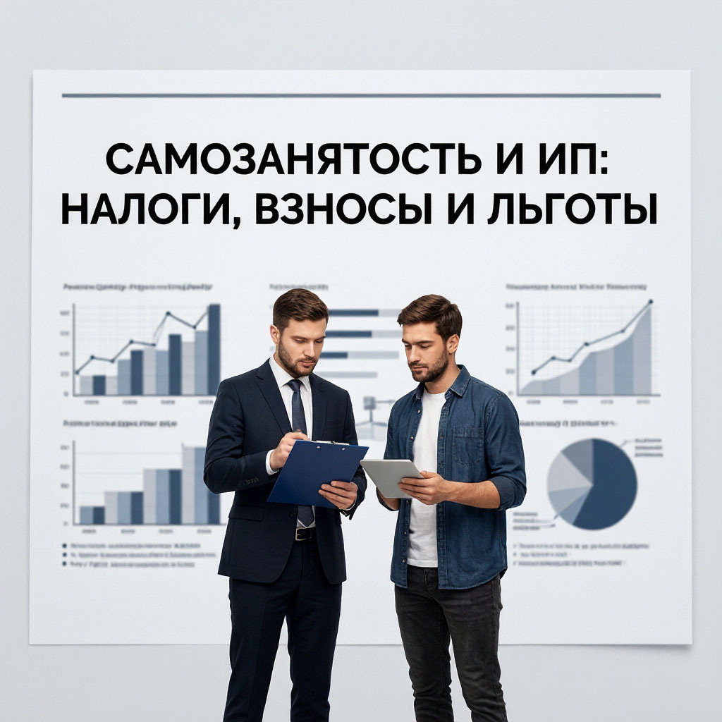 Самозанятость или ИП: какие налоги и взносы платят, что выбрать