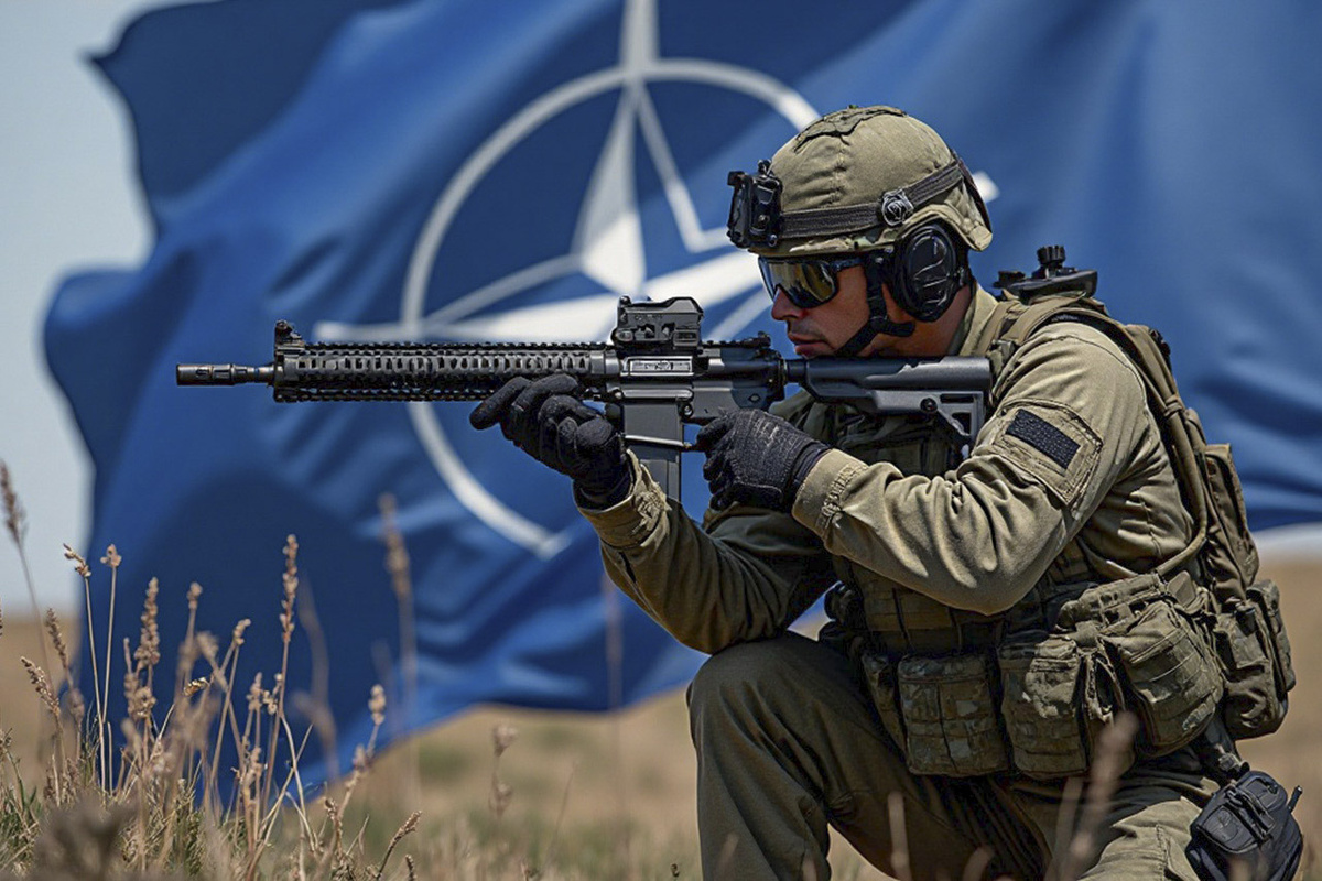 Кулишов заявил о наращивании военных баз Альянса.  Фото: Изображение сгенерировано с помощью ИИ / Маргарита Неклюдова