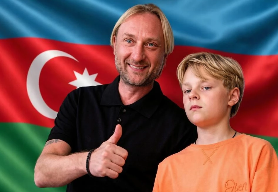 Евгений и Александр «Гном Гномыч» Плющенко / фото: соцсети