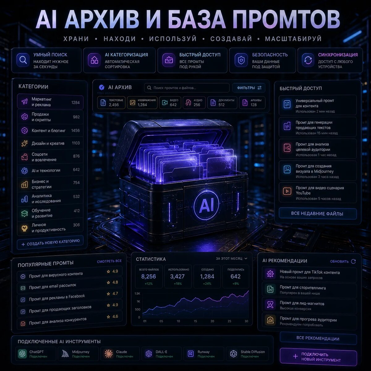 популярность бизнес “AI-архивов”