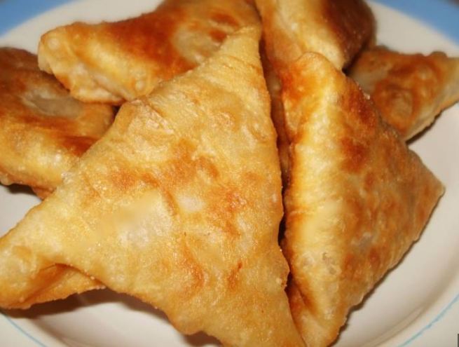 САМСА СЛОЕНАЯ, ЖАРЕНАЯ