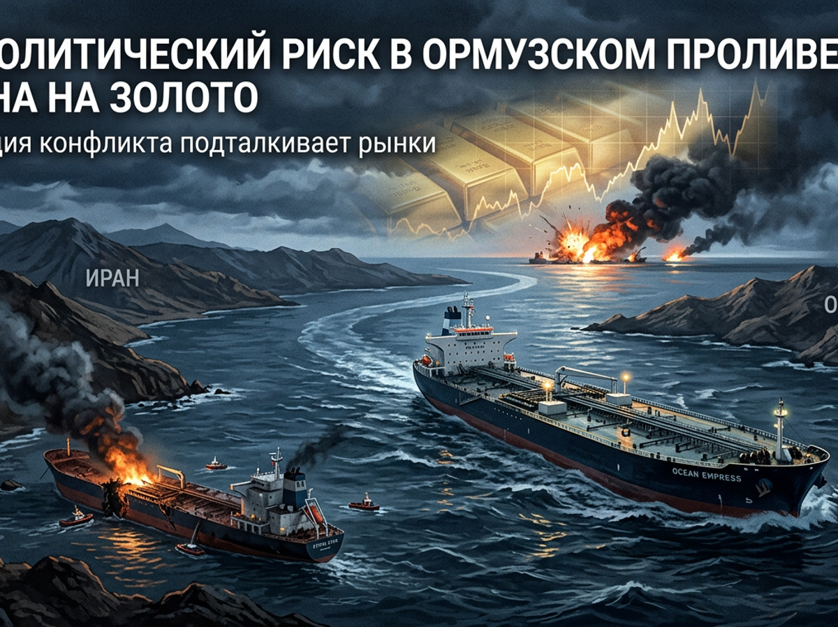    Геополитический риск в ормузском проливе и цена на золото© Фото (not_rian_foto)