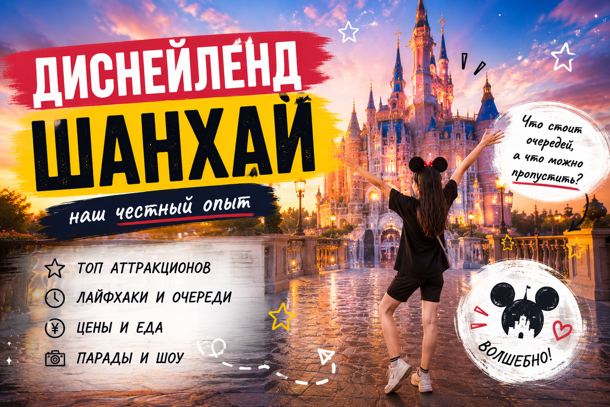 О! Поехали в Шанхайский Диснейленд