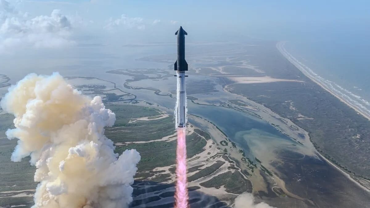    Запуск Starship V3 / © SpaceX