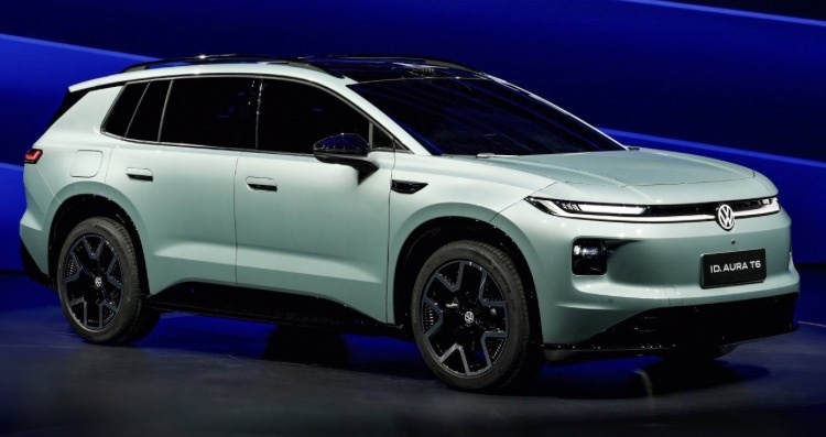 Немцы скрестили VW c Xpeng и показали «убийцу» Tiguan. Почему VW ID.AURA T6 окажется в РФ «мертвым грузом»?
