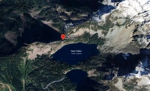 Твин Пикс «Фото из сервиса Google Maps».
