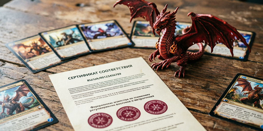 Сертификация настольных игр в 2026 году