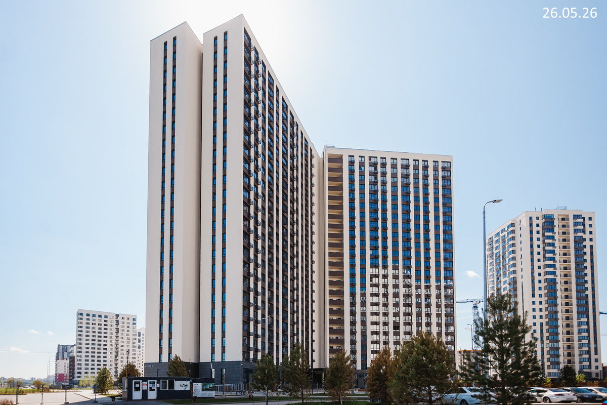 Финальный дом ГП-1.3 в ЖК ДОК в Тюмени от застройщика "ТИС"