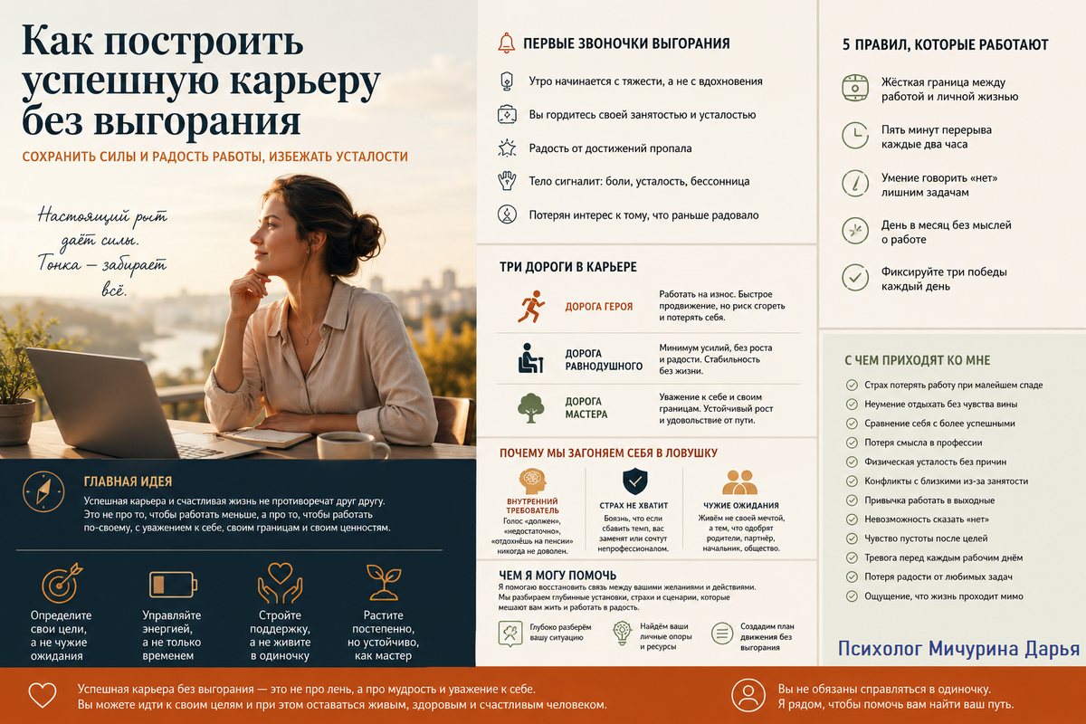 Как работать больше и не сгореть: парадокс продуктивности