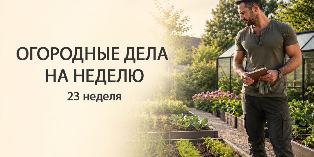 Что делать в огороде в начале июня (с 1 по 7 июня)