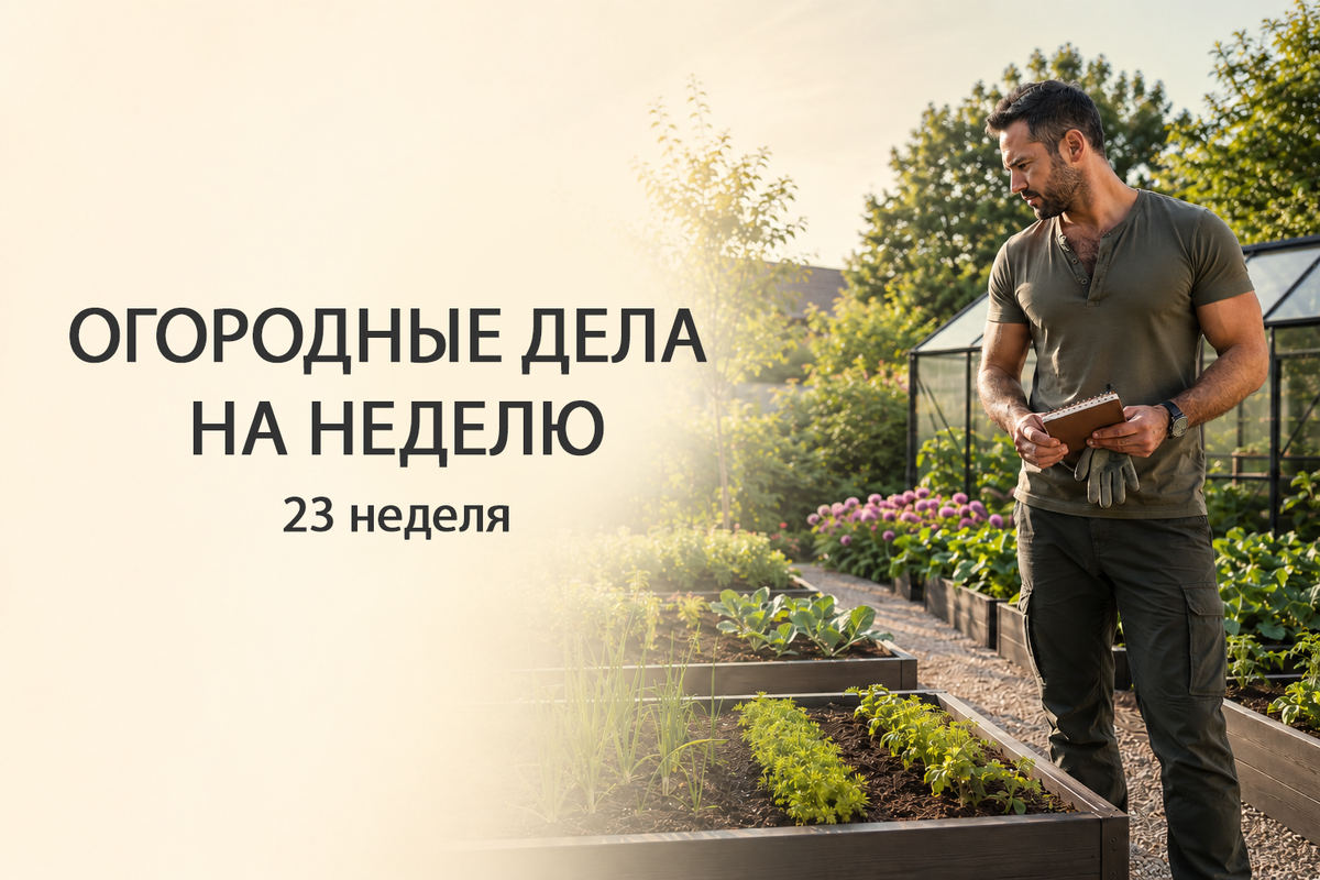 Огородные дела на неделю, начало июня 