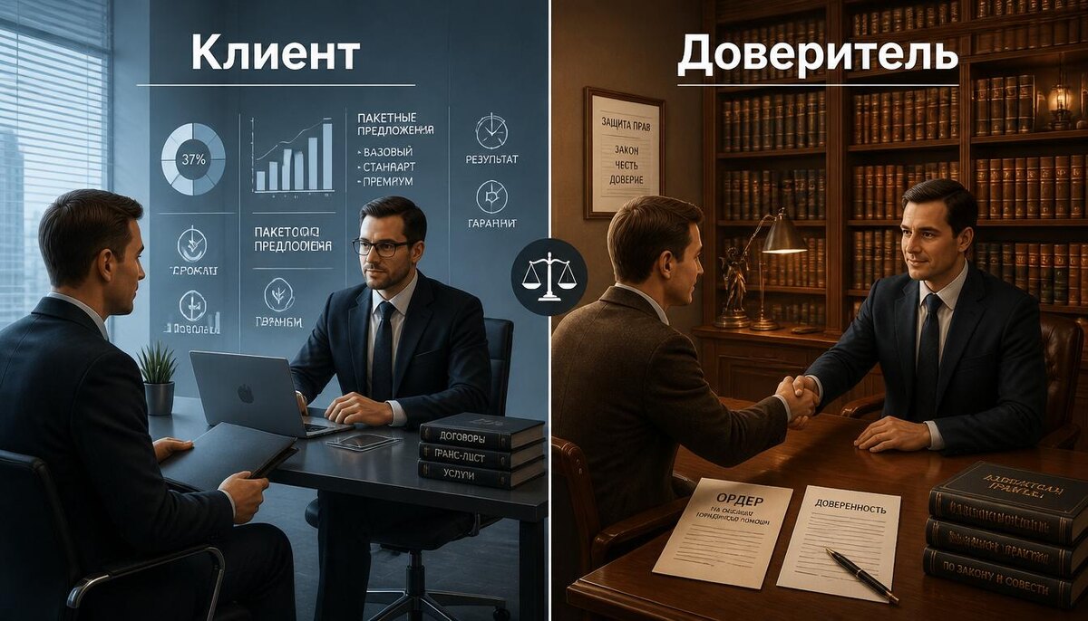 «Доверитель» и «клиент» в адвокатской практике: слова, которые меняют смысл профессии