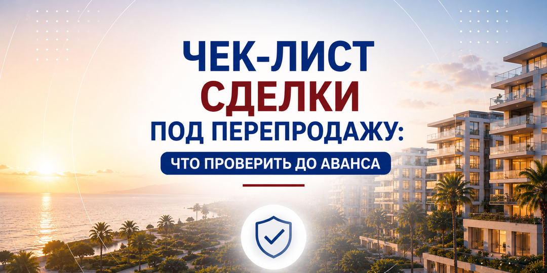 Чек-лист сделки под перепродажу в Крыму: что проверить до аванса и фиксации цены