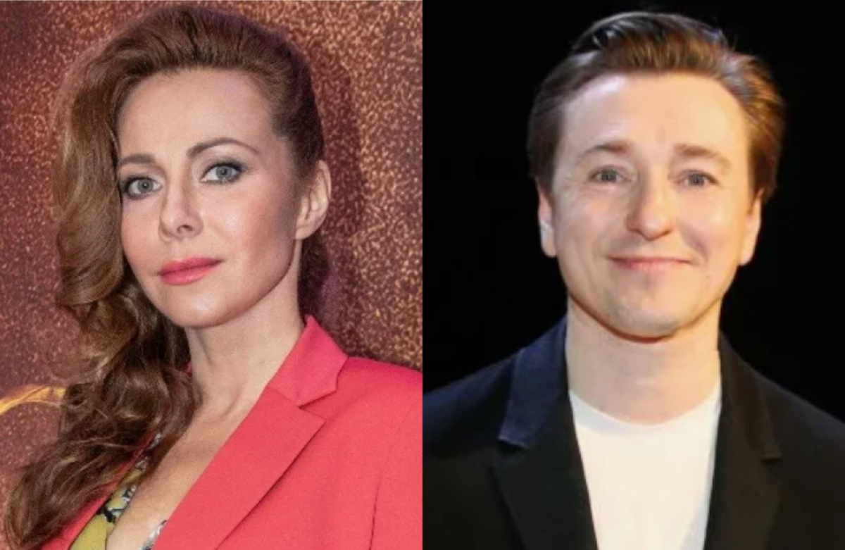 на фото Екатерина Гусева и Сергей Безруков