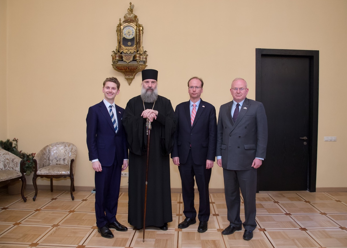 Католикос-патриарх всея Грузии принял американскую делегацию
© Courtesy of Patriarchate of Georgia
