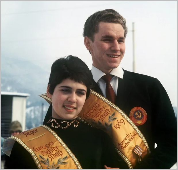 Ирина Роднина и Алексей Уланов