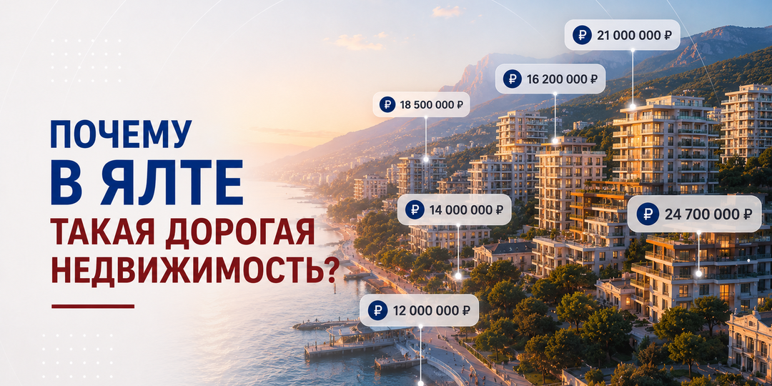 «В Ялте неоправданно дорогая недвижимость». Разбираю этот тезис честно