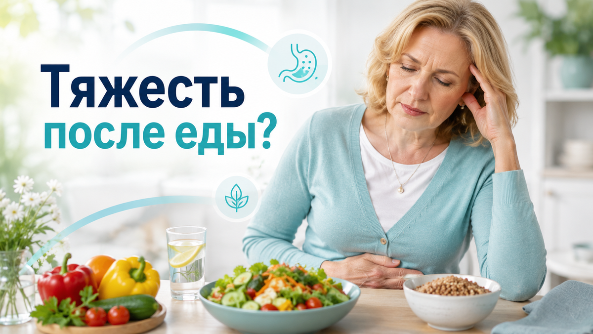 Тяжесть после еды может появляться даже после полезных продуктов, если организму трудно справиться с их формой, объёмом или способом приготовления.